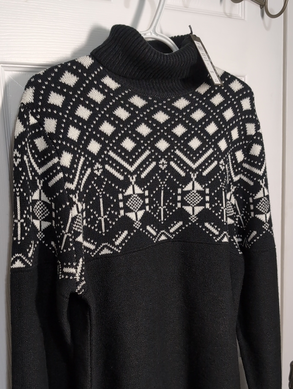 Only And Sons Fair Isle Roll Neck Sweater NEW Size Med - Picture 2 of 13